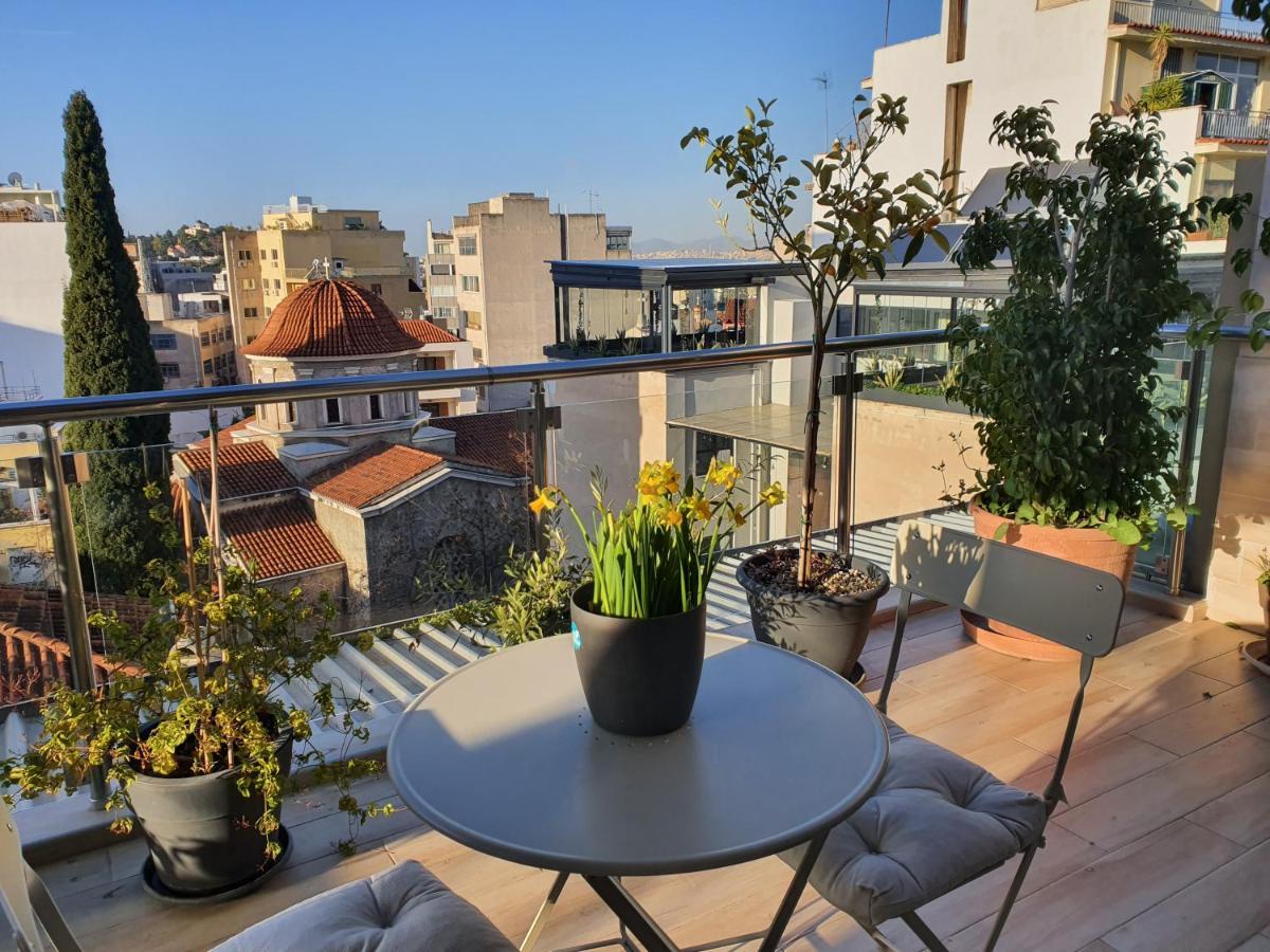 Appartamento Super Loft With Acropolis View Atene Esterno foto