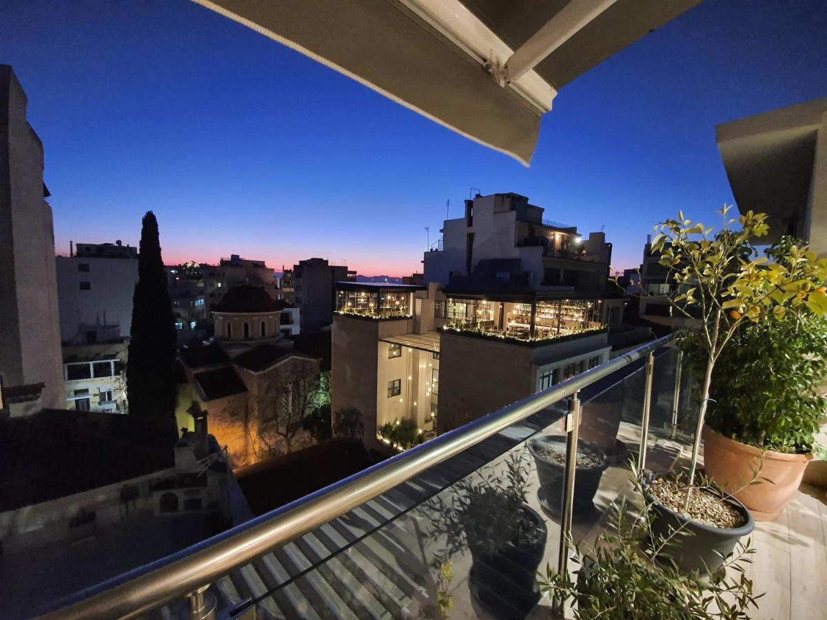 Appartamento Super Loft With Acropolis View Atene Esterno foto